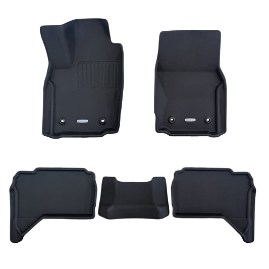 3D Floor Mat FMR-EATO0002K - Toyota Tacoma Double Cab 2024+ Non Hybrid